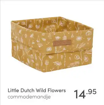 Baby & Tiener Little Dutch Wild Flowers commodemandje aanbieding