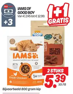 Dekamarkt Iams of good boy aanbieding