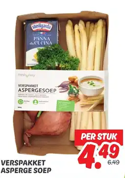 Dekamarkt Verspakket asperge soep aanbieding