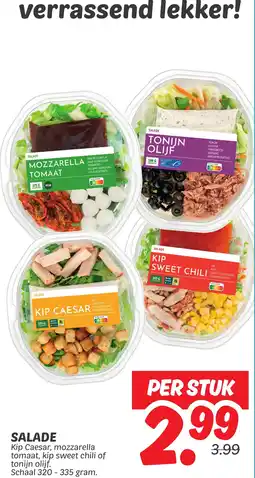 Dekamarkt Salade aanbieding