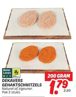 Dekamarkt Dekavers gehaktschnitzels aanbieding