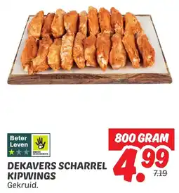 Dekamarkt Dekavers scharrel kipwings aanbieding