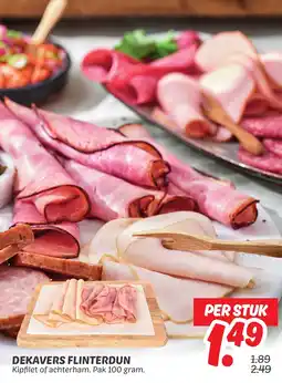 Dekamarkt Dekavers flinterdun aanbieding