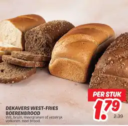Dekamarkt Dekavers west fries boerenbrood aanbieding