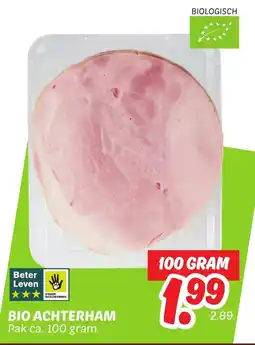 Dekamarkt Bio achterham aanbieding
