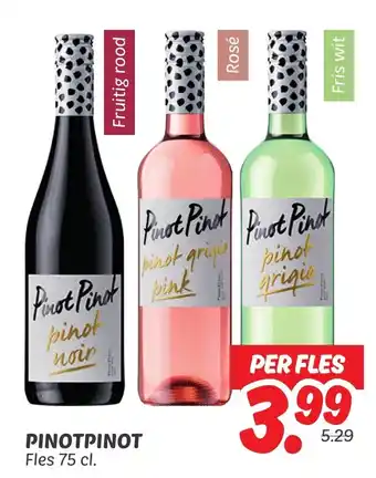Dekamarkt Pinotpinot aanbieding