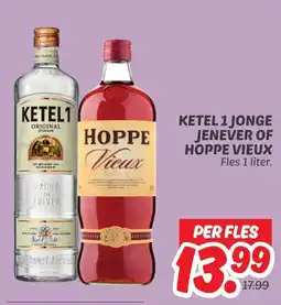 Dekamarkt Ketel 1 jonge jenever of hoppe vieux aanbieding