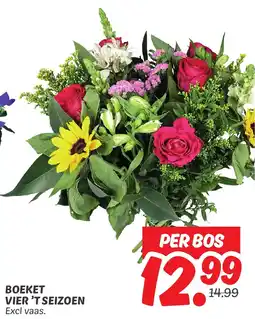 Dekamarkt Boeket vier 't seizoen aanbieding