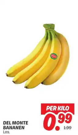 Dekamarkt Del monte bananen aanbieding