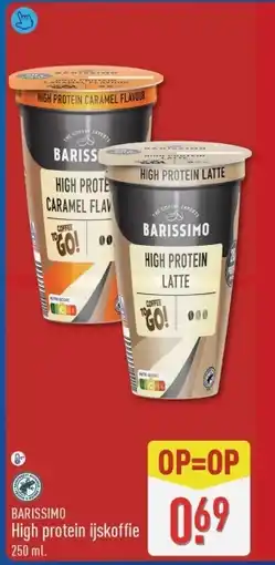 ALDI Barissimo High protein ijskoffie aanbieding