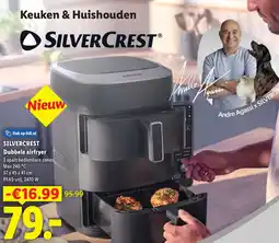 Lidl Silvercrest Dubbele airfryer aanbieding