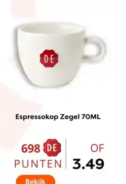 The Read Shop Espressokop Zegel 70ML aanbieding