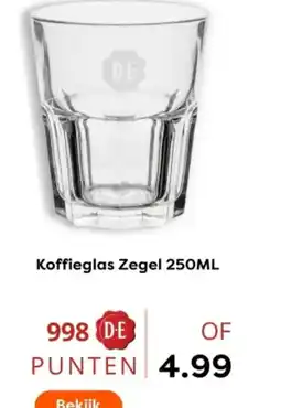 The Read Shop Koffieglas Zegel aanbieding