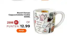 The Read Shop Blond X Senseo Cappuccinobeker Cookie aanbieding
