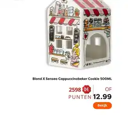The Read Shop Blond X Senseo Cappuccinobeker Cookie aanbieding