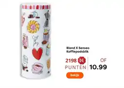 The Read Shop Blond X Senseo Koffiepadsblik aanbieding