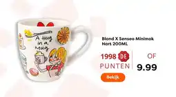 The Read Shop Blond X Senseo Minimok Hart aanbieding