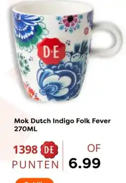 The Read Shop Mok Dutch Indigo Folk Fever aanbieding