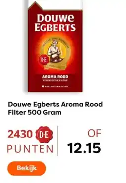 The Read Shop Douwe Egberts Aroma Rood Filter aanbieding