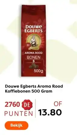 The Read Shop Douwe Egberts Aroma Rood Koffiebonen aanbieding