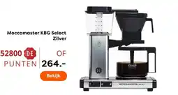 The Read Shop Moccamaster KBG Select Zilver aanbieding
