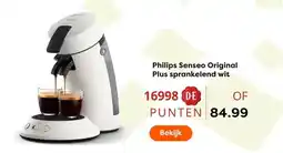 The Read Shop Philips Senseo Original Plus sprankelend wit aanbieding