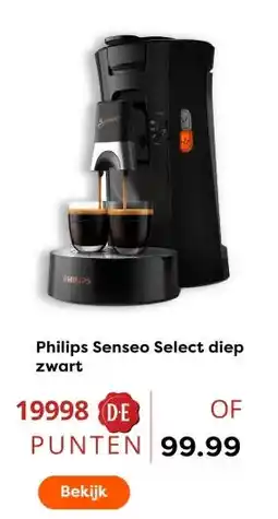The Read Shop Philips Senseo Select diep zwart aanbieding