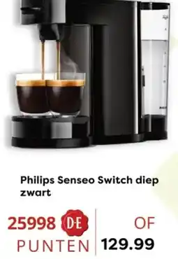 The Read Shop Philips Senseo Switch diep zwart aanbieding