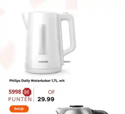 The Read Shop Philips Daily Waterkoker aanbieding