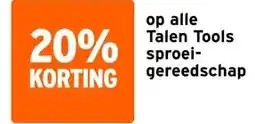 GAMMA op alle Talen Tools sproei- gereedschap aanbieding