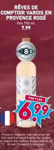 Boon`s Markt RÊVES DE COMPTOIR VAROIS EN PROVENCE ROSÉ aanbieding