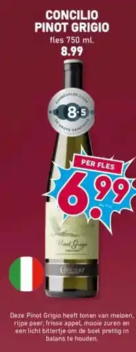 Boon`s Markt CONCILIO PINOT GRIGIO aanbieding