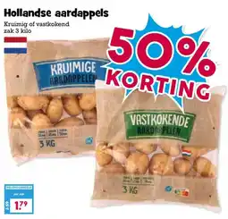 Boon`s Markt Hollandse aardappels aanbieding
