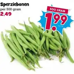 Boon`s Markt Sperziebonen aanbieding