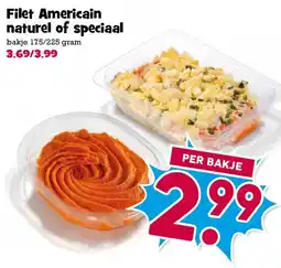 Boon`s Markt Filet Americain naturel of speciaal aanbieding