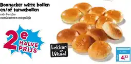 Boon`s Markt Boonacker witte bollen en/of tarwebollen aanbieding