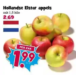 Boon`s Markt Hollandse Elstar appels aanbieding