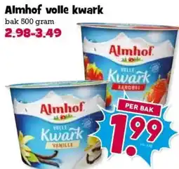 Boon`s Markt Almhof volle kwark aanbieding