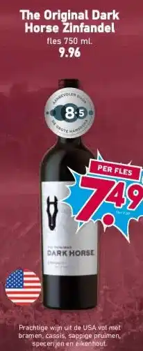 Boon`s Markt The Original Dark Horse Zinfandel aanbieding