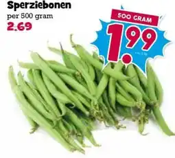 Boon`s Markt Sperziebonen aanbieding