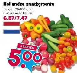 Boon`s Markt Hollandse snackgroente aanbieding