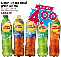 Boon`s Markt Lipton ice tea en/of green ice tea aanbieding