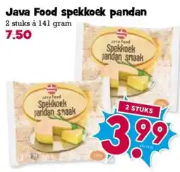Boon`s Markt Java Food spekkoek pandan aanbieding