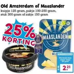 Boon`s Markt Old Amsterdam of Maaslander aanbieding