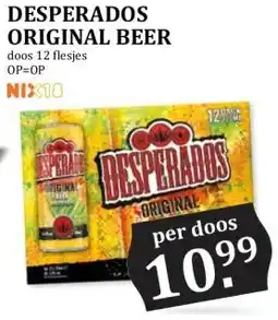 Boon`s Markt DESPERADOS ORIGINAL BEER aanbieding