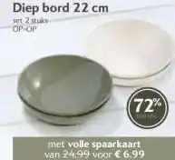 Boon`s Markt Diep bord 22 cm aanbieding