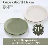 Boon`s Markt Gebaksbord 16 cm aanbieding