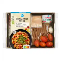 Albert Heijn AH Gesneden verspakket pasta kip 1-persoons aanbieding