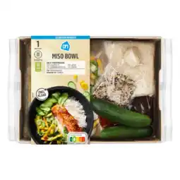 Albert Heijn AH Gesneden verspakket miso bowl 1-persoons aanbieding