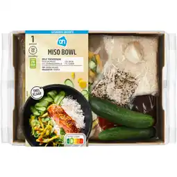 Albert Heijn AH Gesneden verspakket miso bowl 1-persoons aanbieding